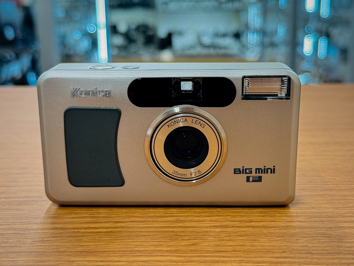 動作確認済み Konica BIG MINI F 35mm F2.8 カメラ Great cameras available. Konica Big Mini F A premium compact film