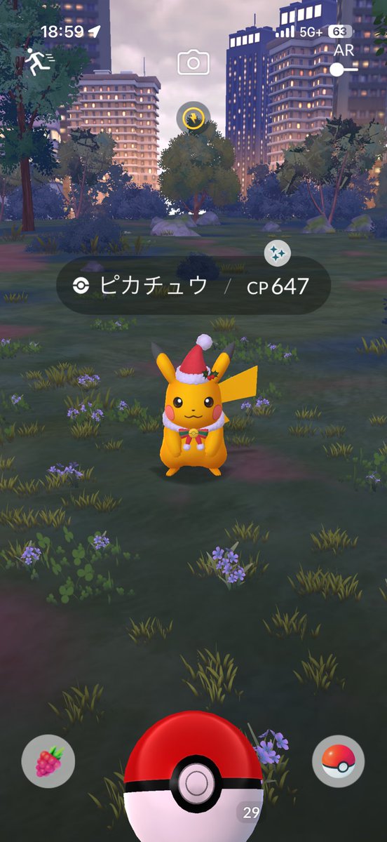 Tokyoto2020's tweet photo. 一億年ぶりにポケモンGOやってたら今日だけで色違いのピカチュウ4匹も出ててどういうことなんw
移動なんてせいぜい1キロくらいなのに笑
昨日のチームミスティック帽子の色違い合わせて5匹。
#ポケモンGO https://t.co/NpNV8hEGqo