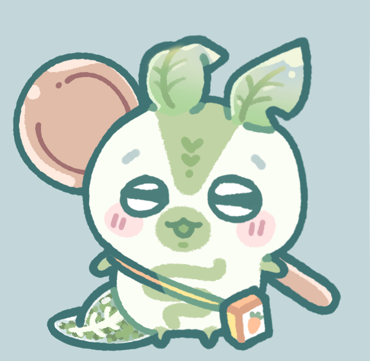 shxuwo's tweet photo. una for us bae @VysAries 
#chiikawa #artfight https://t.co/jNl21pnCsA