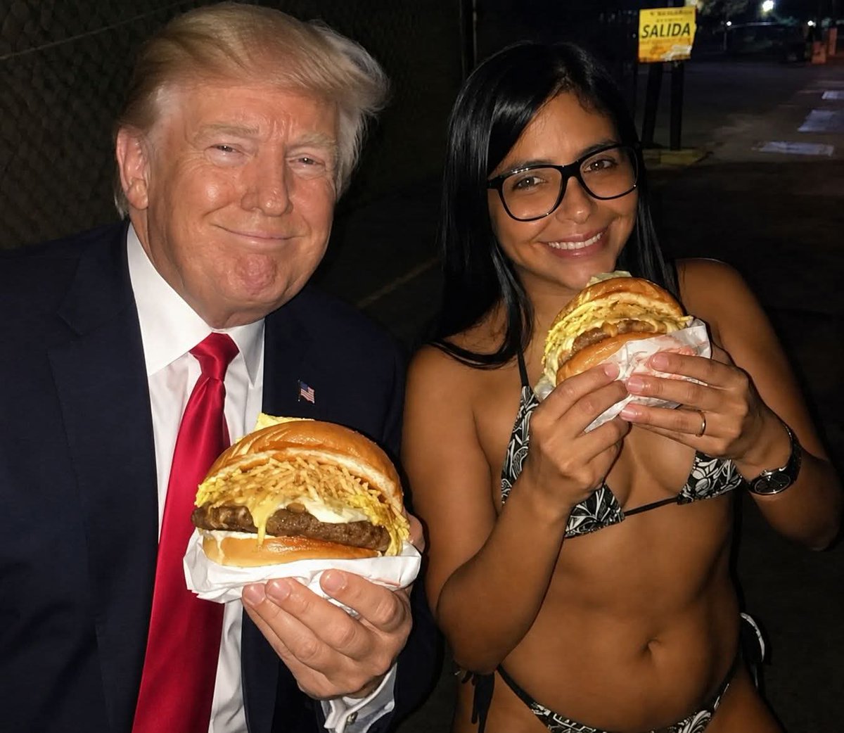 dicemimeme's tweet photo. @ElCuartoRoj0 @delcyrodriguezv 😂😂😂 está despreciando la hamburguesa triple 🙄 https://t.co/UsuomAnEnQ