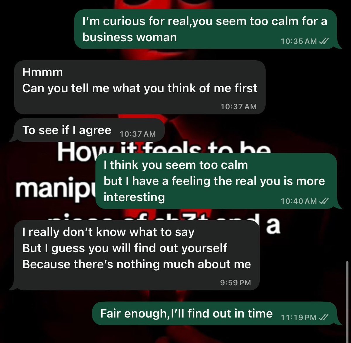 Getinwithgame's tweet photo. Your game needs work. Learn how to make women feel emotions by cold reading and flirting with them. Quit seeking rapport. Quit asking so many questions. You’ll bore her.

This is what she wants: https://t.co/a1rUMTkBlH