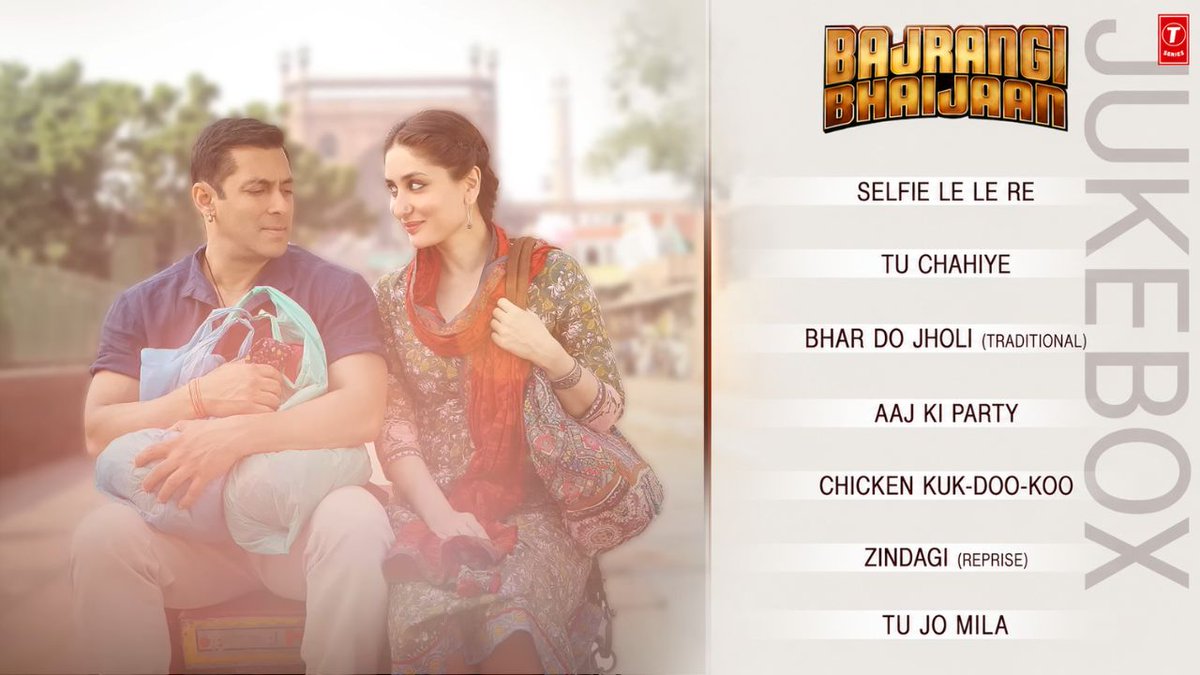 yoonshabnami's tweet photo. what's your fave song of the album? #11YearsOfBajrangiBhaijaan https://t.co/F2BMuEc45f