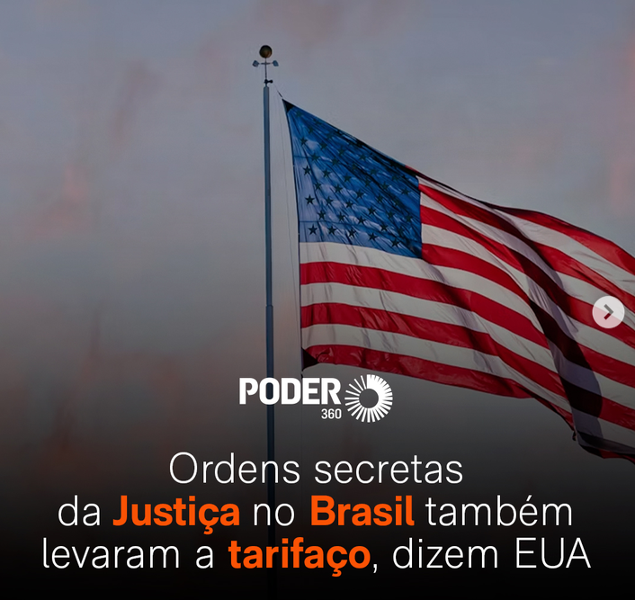 silvionavarro's tweet photo. A reação dos EUA (tarifas) foi uma resposta ao consórcio de poder, formado por PT e STF. A culpa é deles. O preço quem paga é o cidadão de bem.

“Tribunais brasileiros emitiram ordens secretas para que plataformas como X, Meta e Google removessem conteúdos políticos, suspendessem contas de residentes nos Estados Unidos e fossem proibidas de divulgar essas determinações."