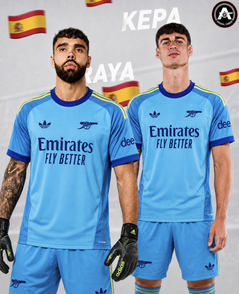Arsenalcorner__'s tweet photo. 🚨Arsenal adidas 26/27 Away Goalkeeper kit 🔥 https://t.co/mcVVRwSprV