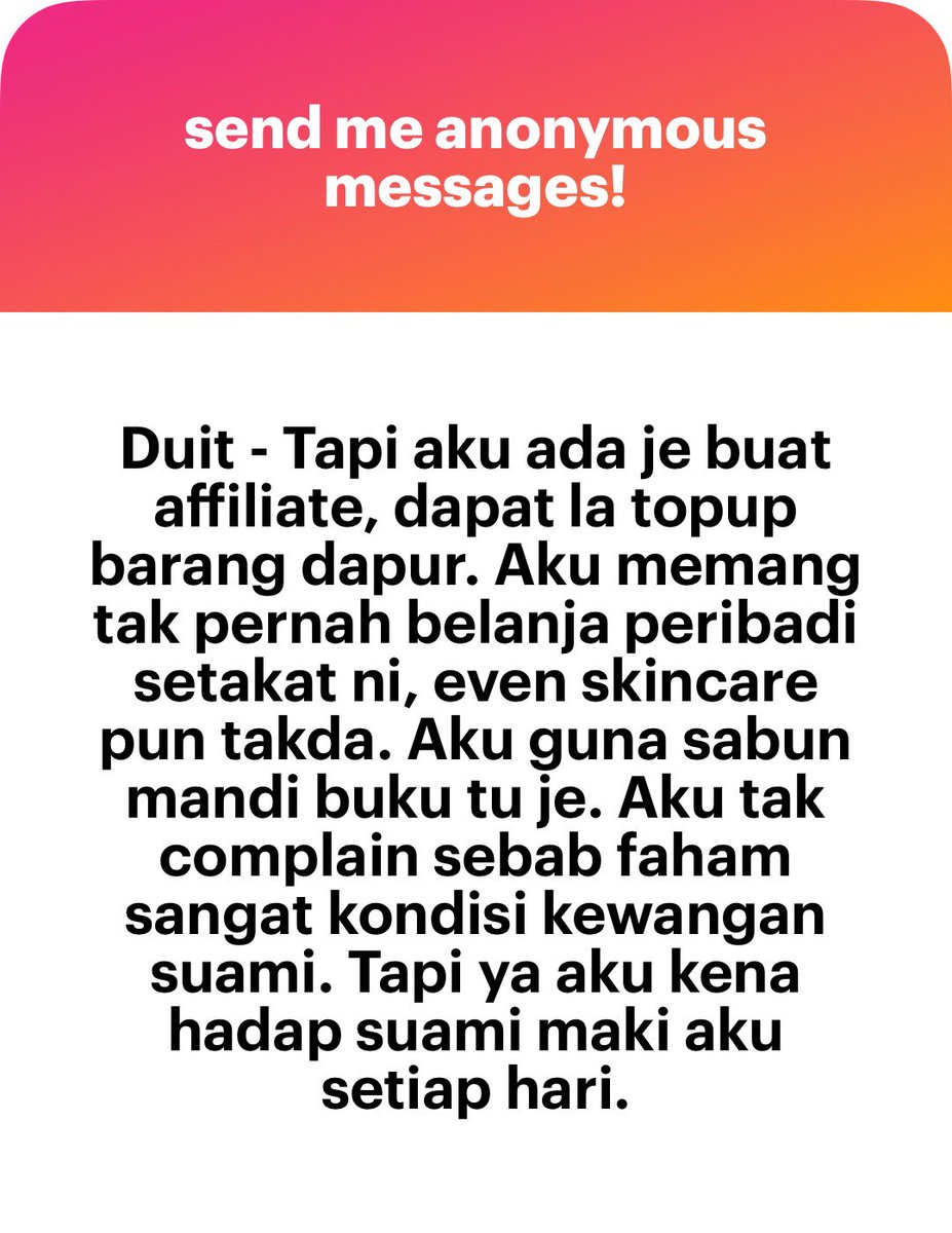 meinmokhtar's tweet photo. Kahwin dengan laki ka dengan babi kak? Bini bukan punching bag https://t.co/ifNyWrd8uj