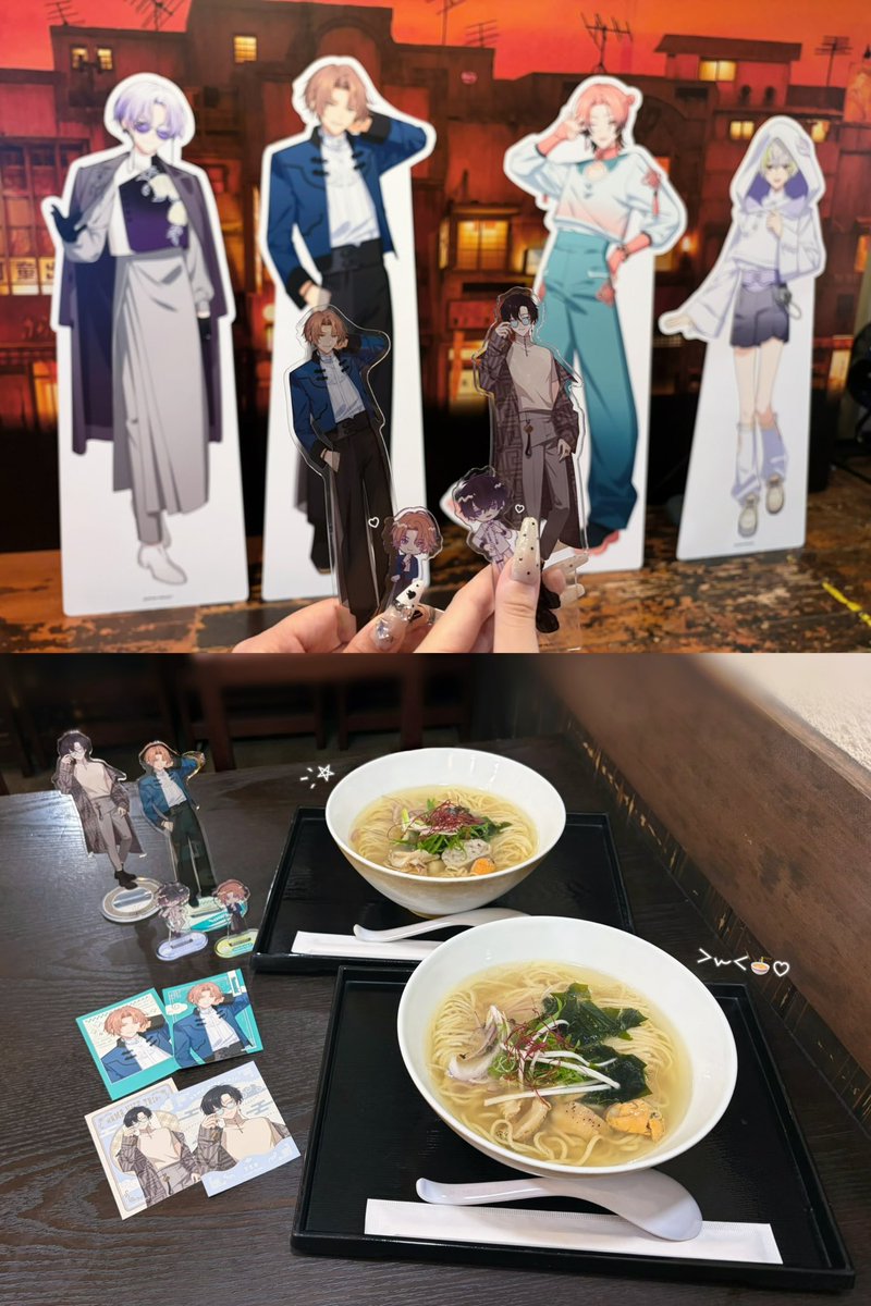 9ua1iq's tweet photo. おそろい意識チャイナで会いに行ったよー🍜♡
入ってすぐにみんないてドキドキだった＞𐋣＜
今回の七基ほんと〜にかっこよくて大好き💯✨

#エイトリ #ラー博 https://t.co/isVzxsGra2