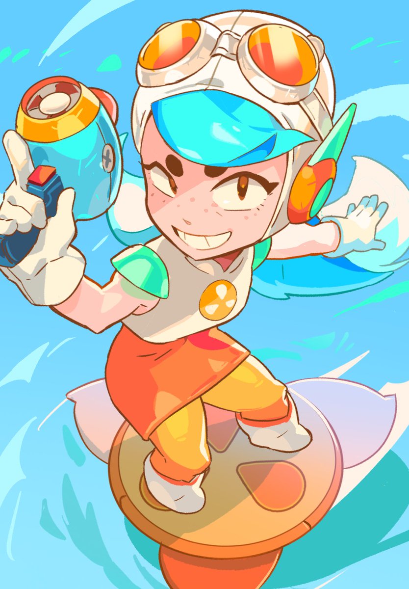 Gogisimping's tweet photo. 🌀🌼 #BrawlStarsWendy https://t.co/oN59q4qQ1X