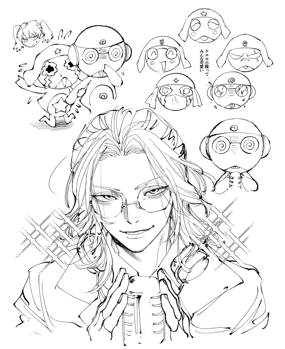 024N00's tweet photo. 🌀曹長　※擬人化 https://t.co/qxOHzbFqLr
