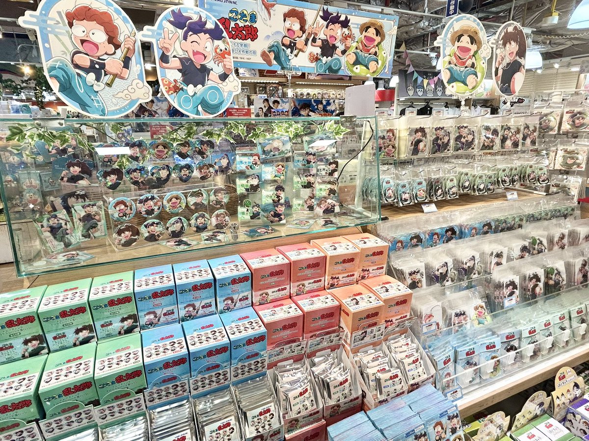 🍀キャラクターコーナー🍀 #忍たま乱太郎 POP UP SHOP in KIDDY LAND