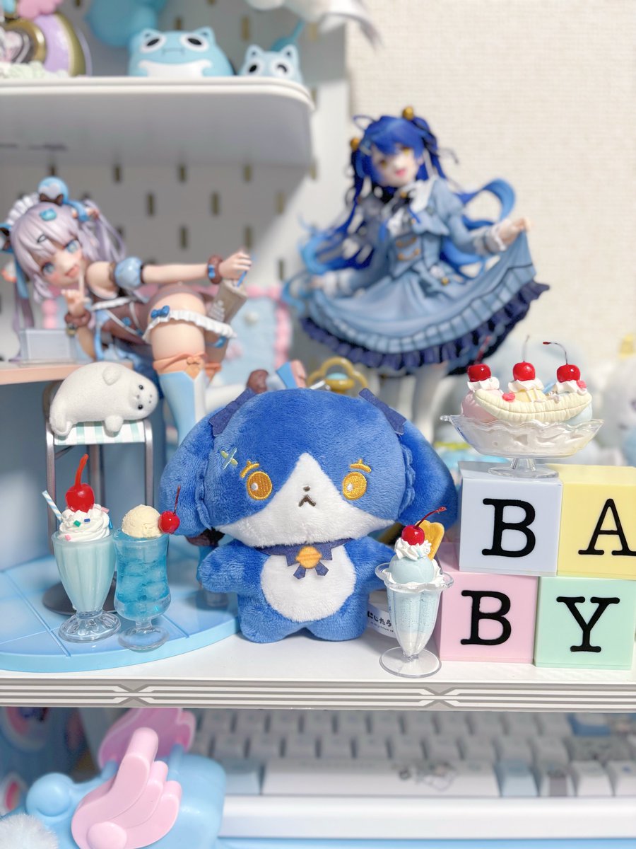 あみゃたうん、ようこそᐡ⌯ ◜ ·̫ ◝ ⌯ᐡ🩵💙 #amamyaGoods