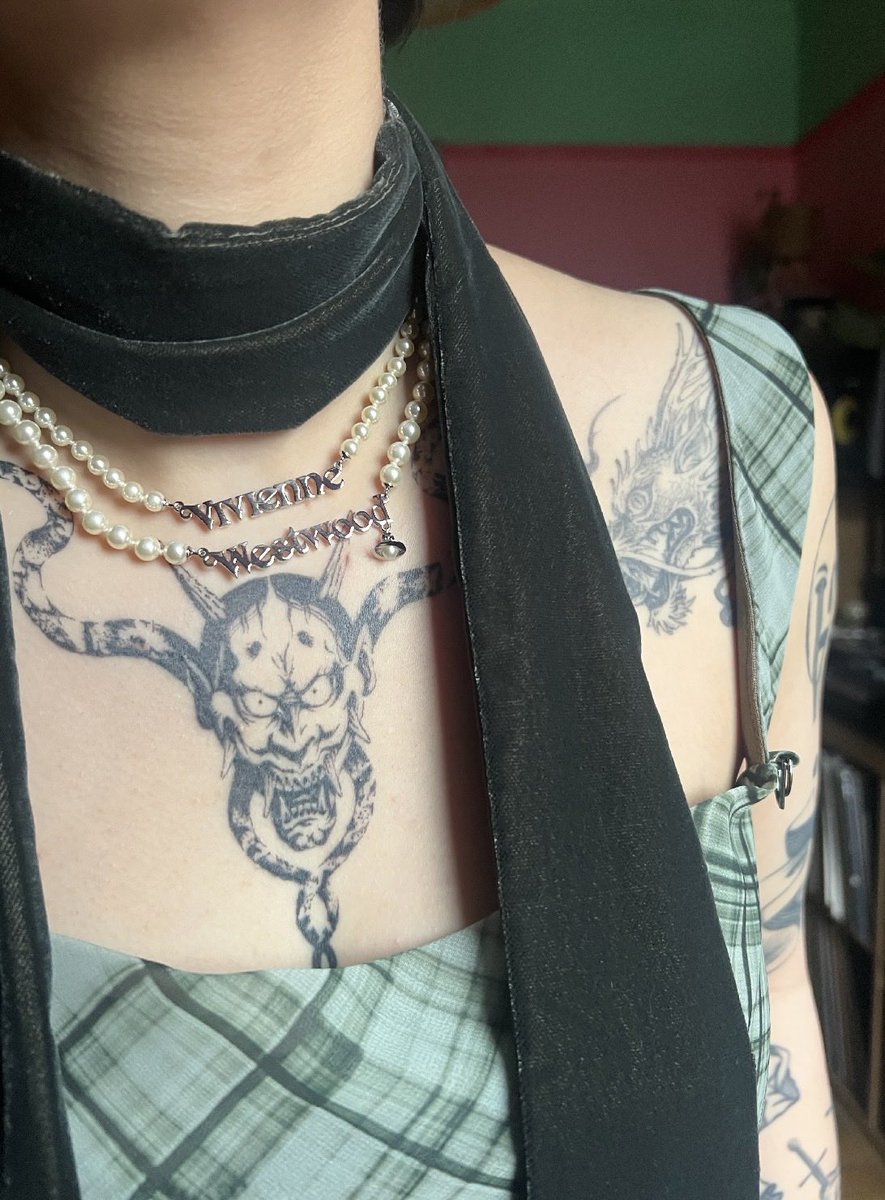 Goro_Grapefruit's tweet photo. My favourite tattoo 💚👹🐍✨ https://t.co/QETM6feU4u