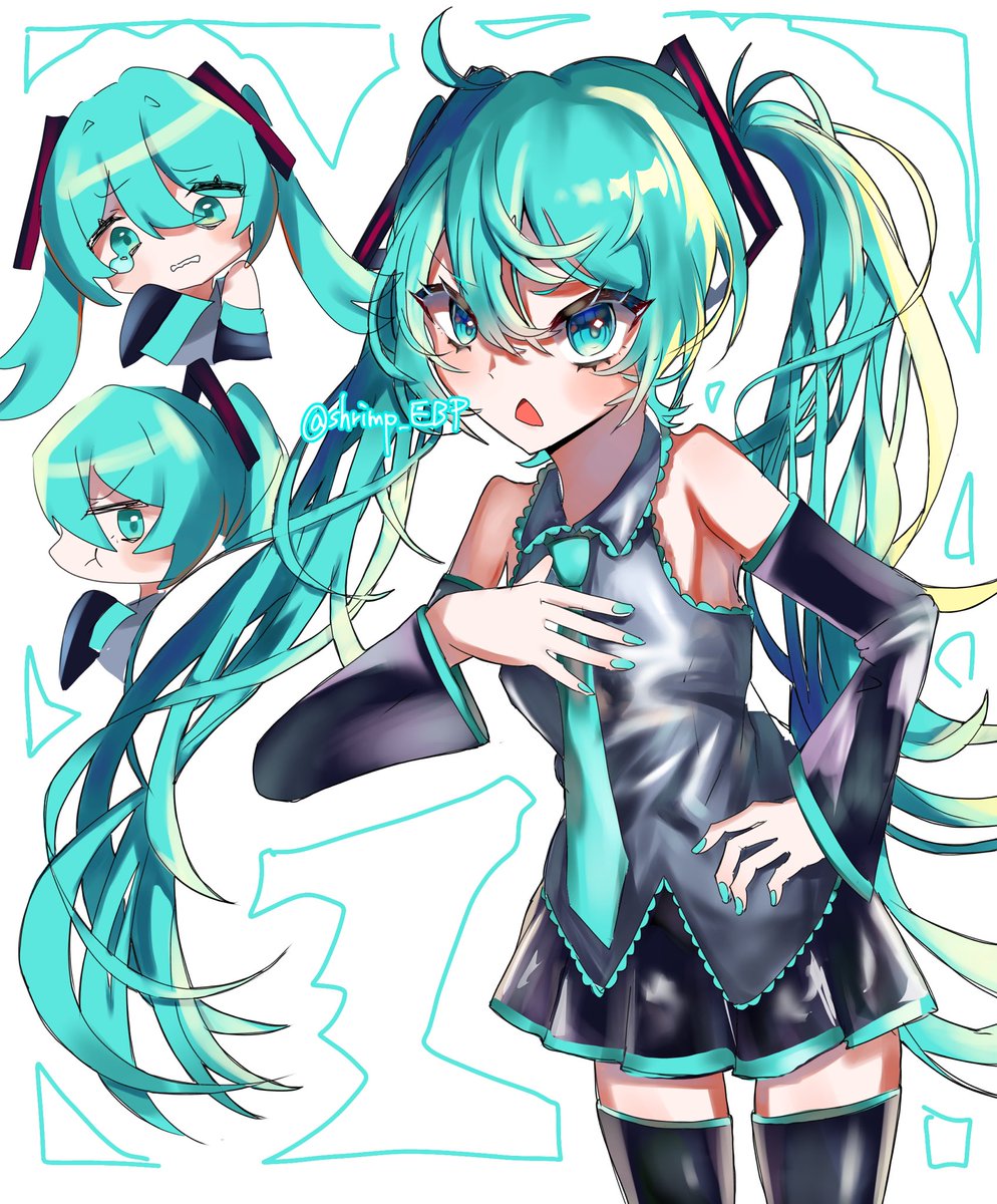 shrimp_EBP's tweet photo. #絵描きさんと繋がりたい
#絵柄が好みって人にフォローされたい
ボカロメインで色々絵描いてる学生です！夏休みに入って活動が増えると思うのでお友達が欲しいです！お絵描きしてる方と仲良くしたいです！お気軽にお声がけください！！！全反応巡回、気になる方フォローさせていただきます！ https://t.co/o8FF8GL815