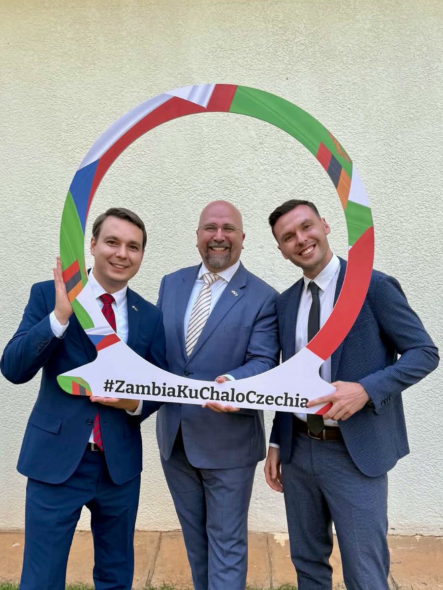 Michal__Novak's tweet photo. After nearly four unforgettable years @CZinLusaka, it is time to say goodbye. It has been an utmost privilege to play my small part in strengthening the ties between 🇨🇿 Czechia and 🇿🇲 Zambia, 🇿🇼 Zimbabwe, and 🇲🇼 Malawi. https://t.co/zUCGDt4yFY