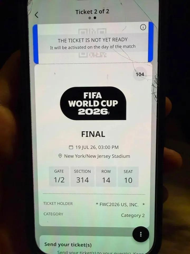 calli254's tweet photo. 🚨 LAST-MINUTE TICKET SALE 🚨
🇦🇷 Argentina 🆚 Spain 🇪🇸 New York | 📅 July 19🎟️ 2Tickets Available💲 $3,000 USD each, Parents couldn't get their visas, so I'm selling at a great price. Serious buyers only.📩 DM to secure yours!#ArgentinaVsSpain #FootballTickets #SoccerTickets #NYC https://t.co/u9bESJFvZC