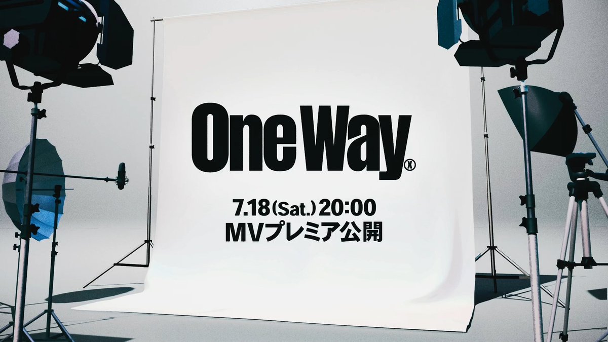 ╋━━━━━━━ XlamV 新曲 「One Way」 Music Video
