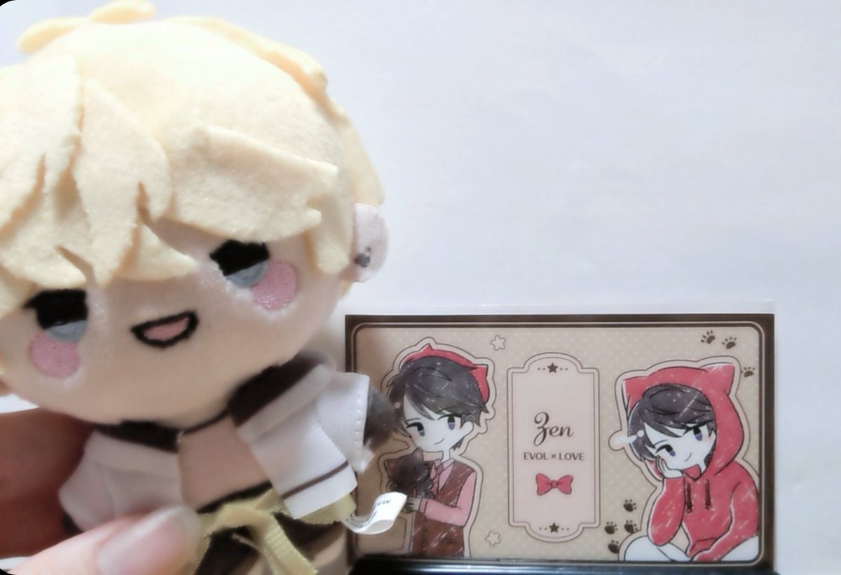 osaru_223's tweet photo. こちらキラくんのぬいさん届きました！！！

特典はゼンでした！！
交換してくださる方いましたらお願いします(＞人＜;) https://t.co/gogI06oXzl