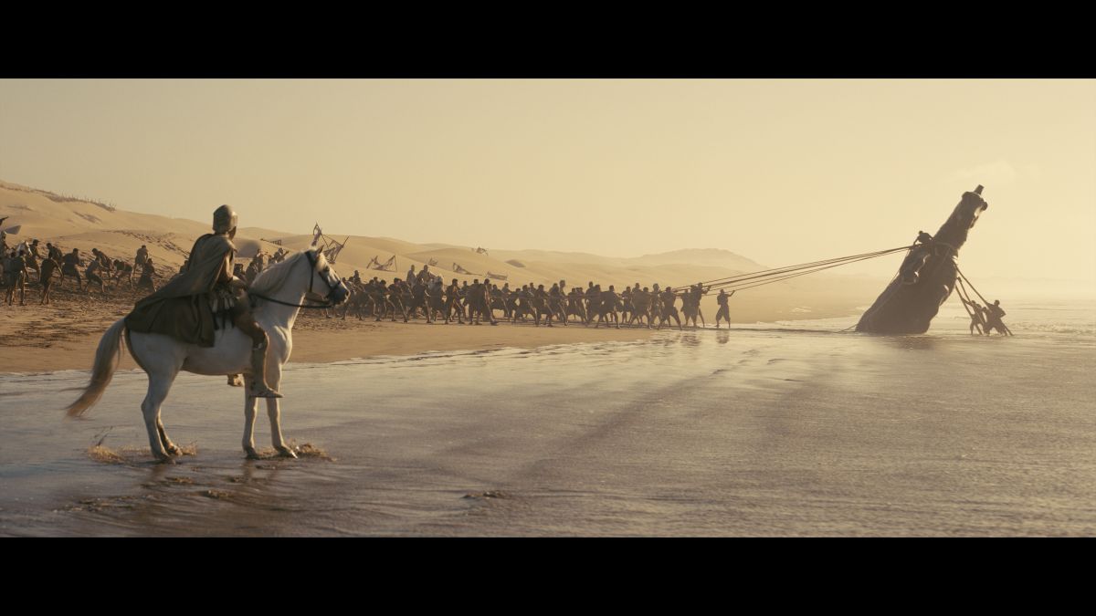 Kodak's tweet photo. Christopher Nolan’s The Odyssey was shot on more than 2 million feet of KODAK 65mm Motion Picture Film made in Rochester, NY. Kodak also manufactured the print film for the 35mm, 70mm 5-perf, and IMAX 70mm releases. We're thrilled to celebrate the film's theatrical release today. https://t.co/u0Cm4LeNgN