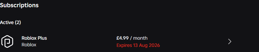FerntreeRBX's tweet photo. @Roblox For any game developer, you can cancel your Roblox Plus subscription in settings (as I'm sure you knew). Don't let this company claw anything else. https://t.co/AyrRqVvKOY