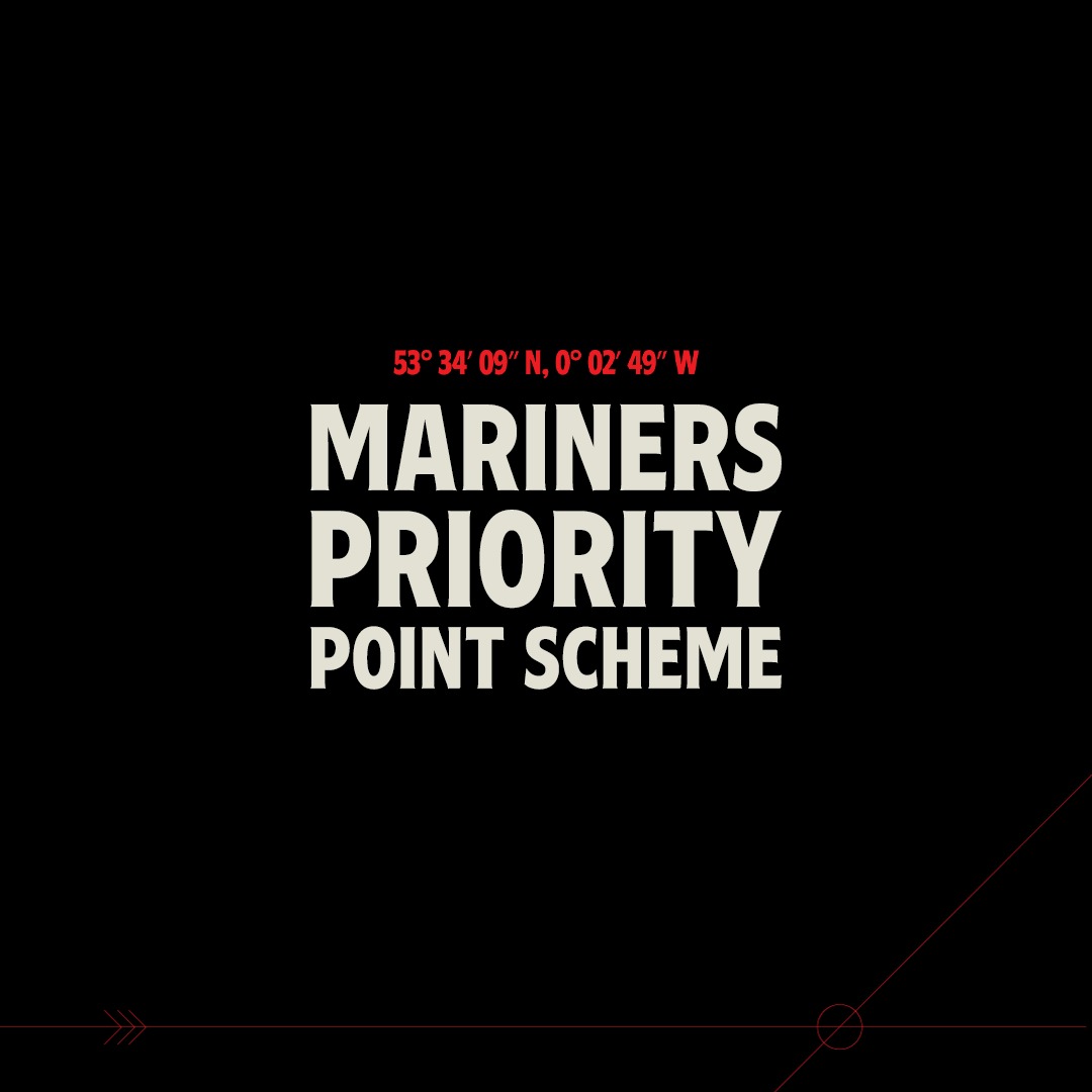officialgtfc's tweet photo. 🎟️ Introducing Mariner Priority Points.

Developed jointly by the Club and the @MarinersTrust in response to supporter feedback, the new loyalty scheme will reward regular support and help create a fairer approach to ticket allocation.

#GTFC