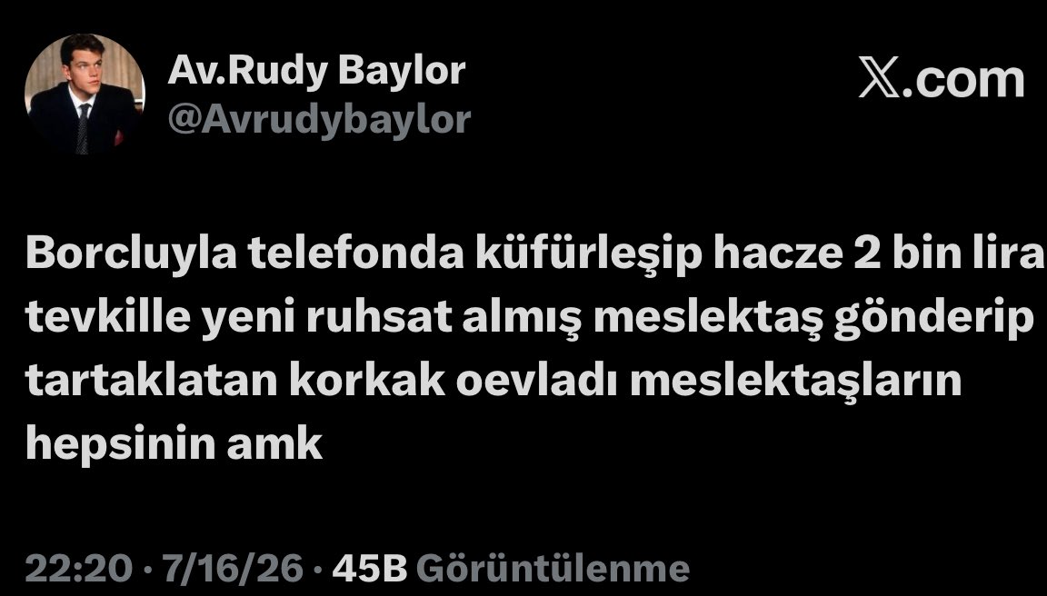 PartTimeLim's tweet photo. @Avrudybaylor Korkak bir OE'sin yani? YWHDHSHSHJSS https://t.co/7YkQSzWkHR