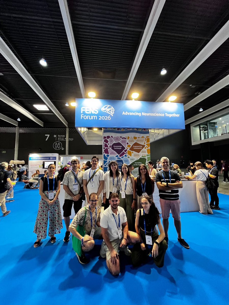 Incyl_Usal's tweet photo. 🧠🌍 INCYL researchers from the Neuronal Plasticity &amp; Neurorepair and Cell Signaling &amp; Proteomics laboratories attended #FENS2026 in Barcelona (July 6–10), sharing research, exploring the latest advances in neuroscience, and strengthening international collaborations. 🔬 https://t.co/Br9Ls6f9QM