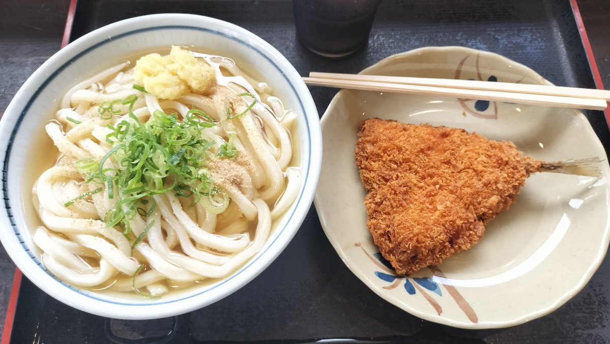 IssunboS's tweet photo. #さぬきうどん
#高松市
混む時間を避け早めの #うつ海うどん

その後買い物してると友人からすぐ来いと電話があり訪ねたら昼飯が用意されていた
断わったが久しぶりだからと無理強い、ご飯の量を半分にして貰って2度目の昼食
もう少し早い時間に電話が欲しかった

数年ぶりの訪問なので長時間の滞在に https://t.co/jVfoSS7yuJ