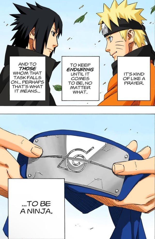 Del_Uzumaki's tweet photo. Don't let rotten-minded NaruSasu fans change your mind. Cause Kishimoto gave us one of the best and most satisfying endings in shonen manga. https://t.co/xeF4x8sySQ