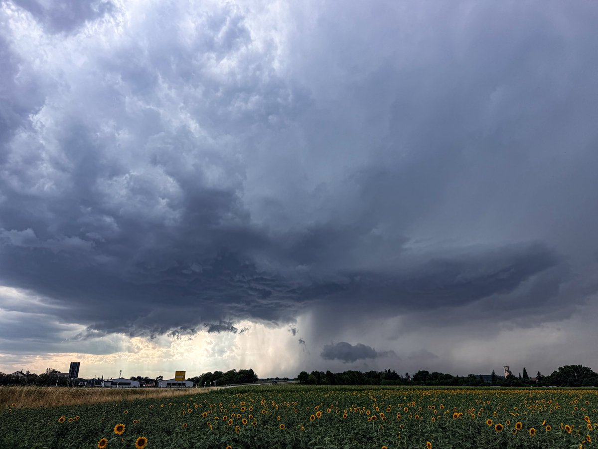 Unwetterradar Deutschland tweet media