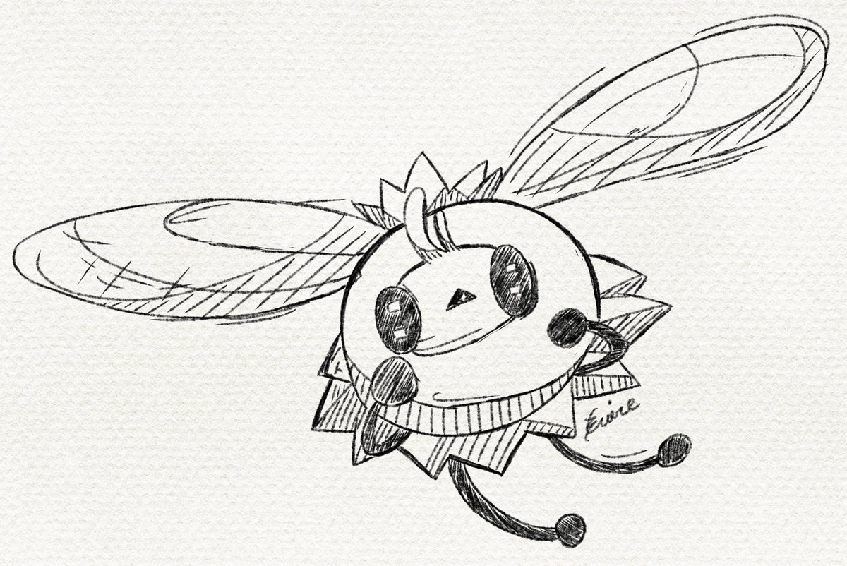 AAiC0's tweet photo. #ポケスリ3周年をみんなで 
#ポケモンスリープ 
【スケッチ:アブリー】
ちいさくてかわいいやつ
ミツバナがいるから採用しなかったけど
アブリボンへの未練はタラタラ https://t.co/caOEG18S8y