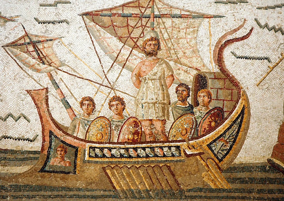 theiaincameron's tweet photo. THE GEOGRAPHY OF THE ODYSSEY

Christopher Nolan's new film, The Odyssey, is based on Homer's great work of fiction. For over 2,500 years, scholars have tried to match Odysseus' journey to real Mediterranean islands and coastlines.

Here's where they think Odysseus went:

1/n https://t.co/vHG3UOTRqj