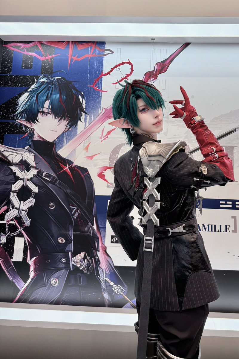 A_d185a's tweet photo. エンドフィールドPOP UP EVENT初日お足元悪い中お疲れ様でした
カミーユでした🦇 明日からもよろしく

#エンドフィールドハーフアニバ
#エンドフィールド https://t.co/c0RVZoW1On