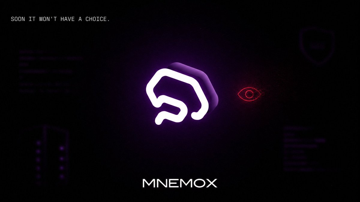 Mnemox_Data's tweet photo. Right now your AI can't prove it isn't reading you.
Soon it won't have a choice. https://t.co/X5eKjhERCc