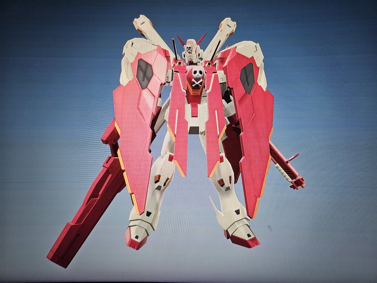 biohazard6127's tweet photo. @yurikago_giko 
#ガンブレ４
#クロスボーンガンダム
#ゆりかご

こちらは、ガンブレ４で作った専用機体で、ゆりかごさんのカラーにしてます。右手射撃武器シグマシスライフル、左手射撃武器専用ショットガン、右手近接武器ビーム・サーベル(ビキナ・ギナ)、左手近接武器ビーム・サーベル。EXスキル　スカルヘッド、ブランドマーカー、アイフィールド。