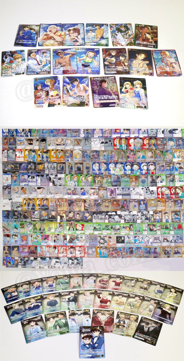 Volga_conan's tweet photo. 青山先生描き下ろし線画イラストはもちろん、原作イラストを活かした素敵なカードや細やかなこだわりの詰まったイラストの数々、物語の展開やキャラクター同士の関係性を彷彿とさせる効果など、いつも本当に楽しませて頂いています

これからの展開も楽しみにしております🙇‍♂️
#コナンカード1億枚突破 https://t.co/VPfIYEP4SV