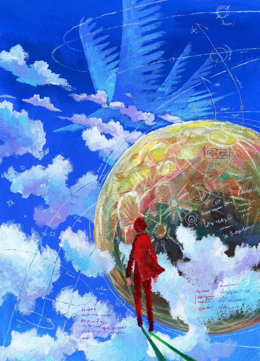 kuusoukaiga1976's tweet photo. 再掲『Wings of Dreams』
#空想絵画物語 #illustration #art #paint #fantasyart #picture #droing #sketch #livepaint #イラスト #ライブペイント #絵 #スケッチブック #絵描きさんと繋がりたい #イラスト好きさんと繋がりたい #絵を描く人々 #絵描き #創作 https://t.co/w2jx14xjj5