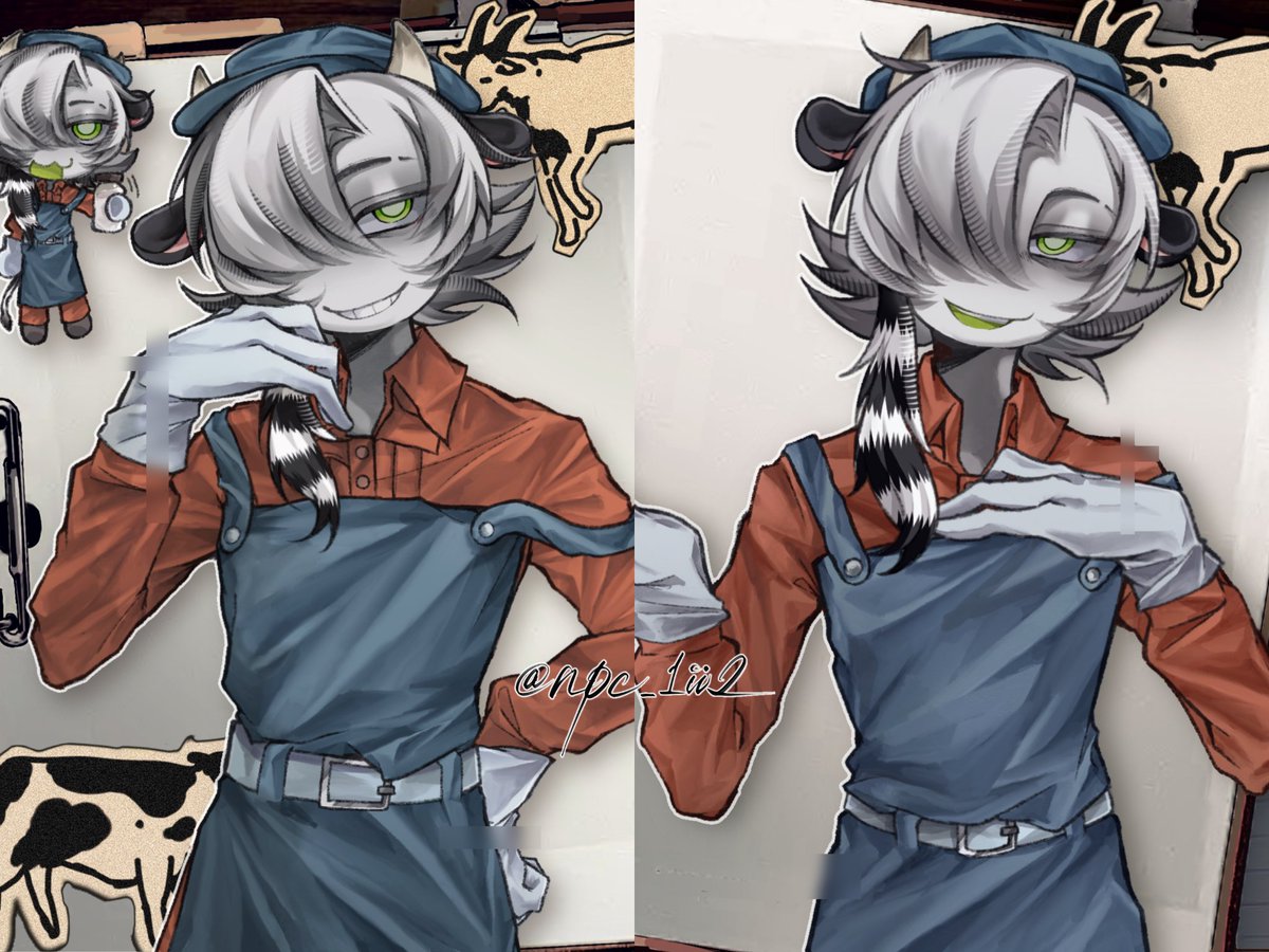 npc_1ii2's tweet photo. ✍✍🐮
#originalcharacter #oc #柴设 https://t.co/nQwgCVeaDa