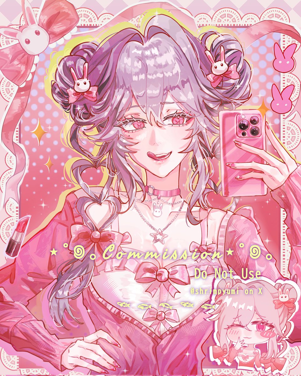 shrimpyumi's tweet photo. Comms result!🩷
Tysm for commissioning me><🌷🌷
#art #artdigital #commission #commissionresult #artwork #artist #artmoots #drawingdigital #comms https://t.co/DVq3BB9VSp