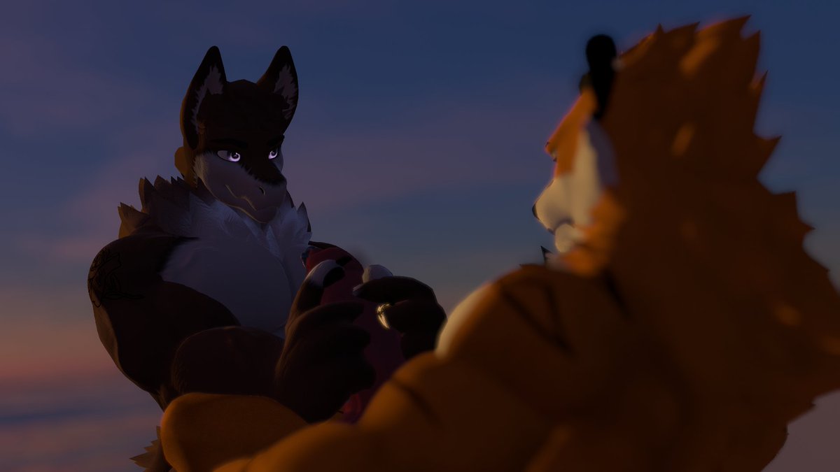 Furryslayer8's tweet photo. 🍆Papagen Friday🍆

Just some bros chilling by the beach jerking off each other or one of ours dicks type shit. 😏🍆💦⛱️

Featuring: @Defended_Beef

#Vrchat #VRChatPhotography #Wolfman #NSFW #VrchatLewd #FurryVR #Papagen https://t.co/3GRpyVHW4n