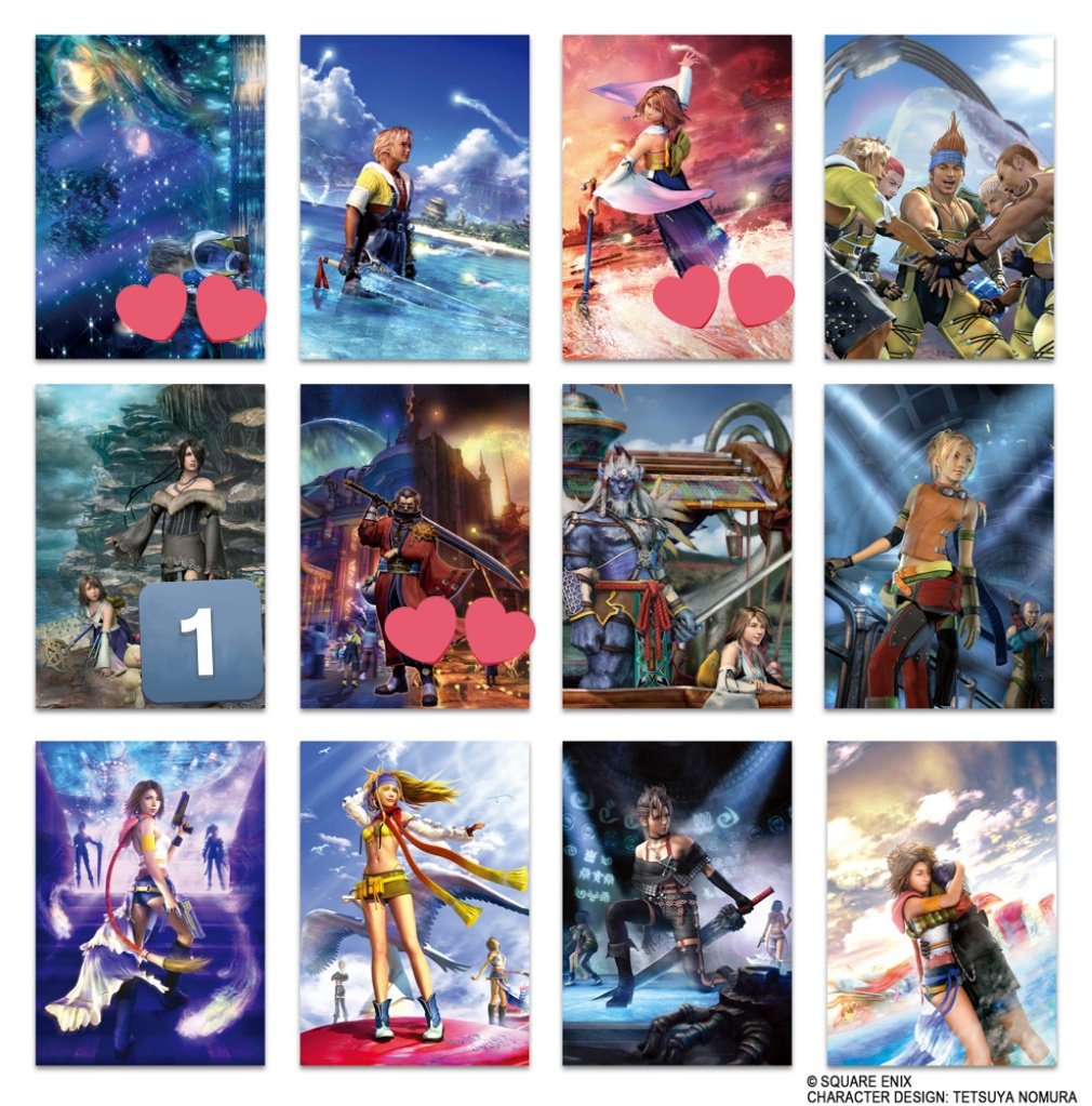 kurupon53246's tweet photo. 【交換、譲渡】ファイナルファンタジーⅩ
FFX FF10 25周年　大丸 ポップアップストア
東京　キャラクタータグキーホルダー
マグネット　アクリルステッカー　特典
ラバーコースター

譲…★ユウナ、ワッカ、ルールー、リュック、キマリ、シーモア、☆ジェクト
ポスター(ルールー)

求…↓ https://t.co/86ngFdVggM