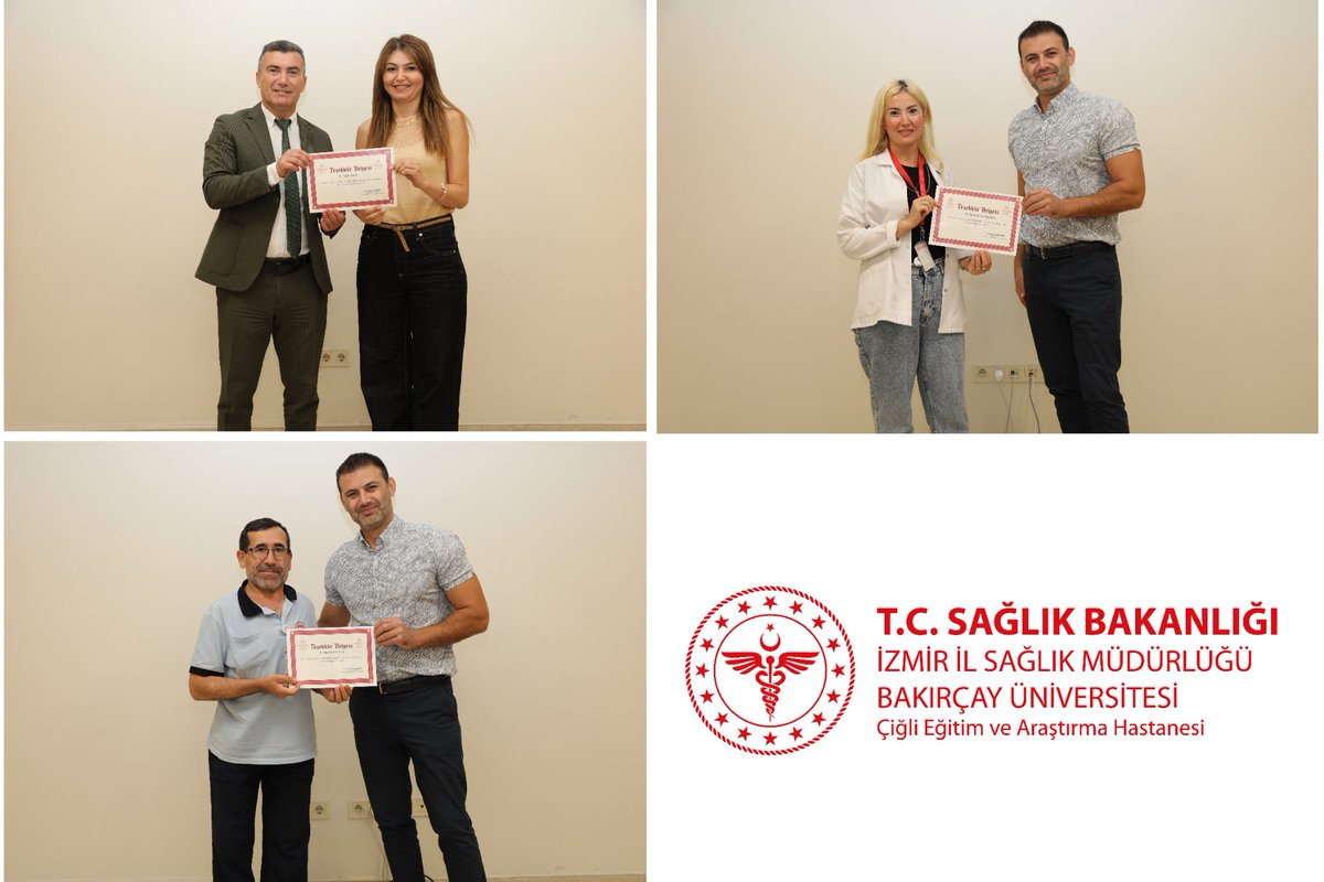 ciglieah's tweet photo. Hastanemiz Sağlık Kurulu Biriminde görev yapan personellerimize, özverili çalışmaları dolayısıyla Başhekimimiz Doç. Dr. Adnan Yamanoğlu ve Başhekim Yardımcımız Dr. Öğr. Üyesi Cemal Bilir tarafından teşekkür belgesi takdim edildi. https://t.co/UlsNrrCeLJ