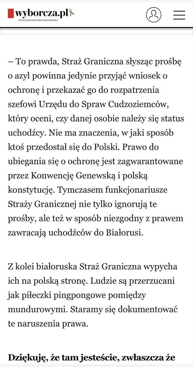 BartoszLewand20's tweet photo. Wtedy kiedy modne było jeszcze robienie z imigrantów wysyłanych przez Lukaszenkę do Polski „biednych ludzi szukających swego miejsca na ziemi”, nowa pani @BiuroRPO aktywnie działała na granicy 🇵🇱-🇧🇾, alarmując Europejski Trybunał Praw Człowieka o tym jak straszna jest nasza @Straz_Graniczna.

Wzruszała się również @f_sterczewski, który odbył bieg między żołnierzami Wojska Polskiego na granicy.

Ciekawe, czy pani Rzecznik będzie aktywna w związku z ewidentnym złamaniem prawa międzynarodowego przez rząd @donaldtusk i zawieszeniem przyjmowania wniosków azylowych (przecież to zbrodnia gorsza od tego co się działo na granicy w 2021 r.!).

A może jednak te działania lata temu były tylko motywowane chęcią dokopania ówczesnemu rządowi? 😀