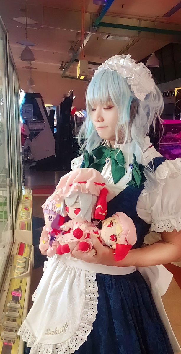 AMADEUSJupiter's tweet photo. お持ち帰り！！！
#十六夜咲夜
#東方Project
#コスプレ https://t.co/pURcz8HQWW