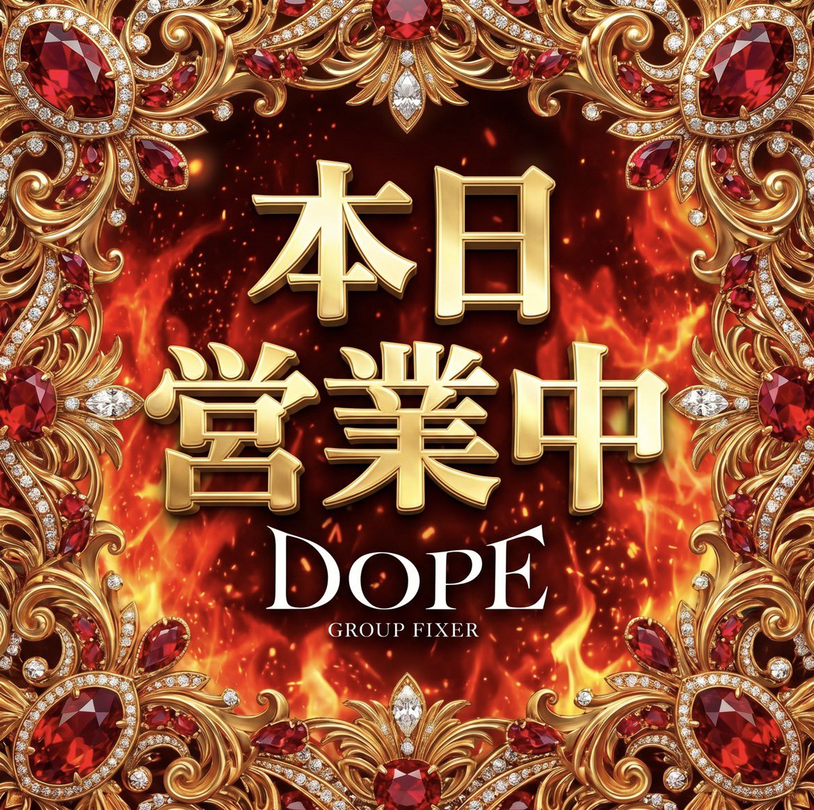 fixer_dope's tweet photo. 金曜日！華金！！🔥✨
頑張った自分にご褒美の夜を。

DOPEで最高の週末スタートしよう🙌
今夜も全力でお迎えします！

#DOPE #華金 #名古屋ホスト #GROUPFIXER #栄 https://t.co/KH02VNbrct