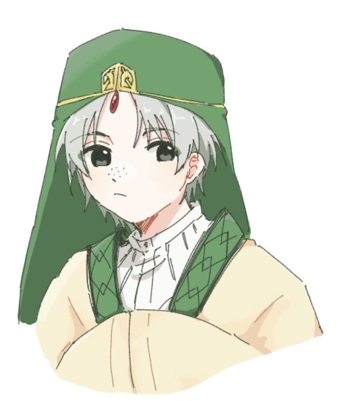 matcha__latte04's tweet photo. 友達との絵チャで描いたジャーファルさん https://t.co/5IYqBvfzLG