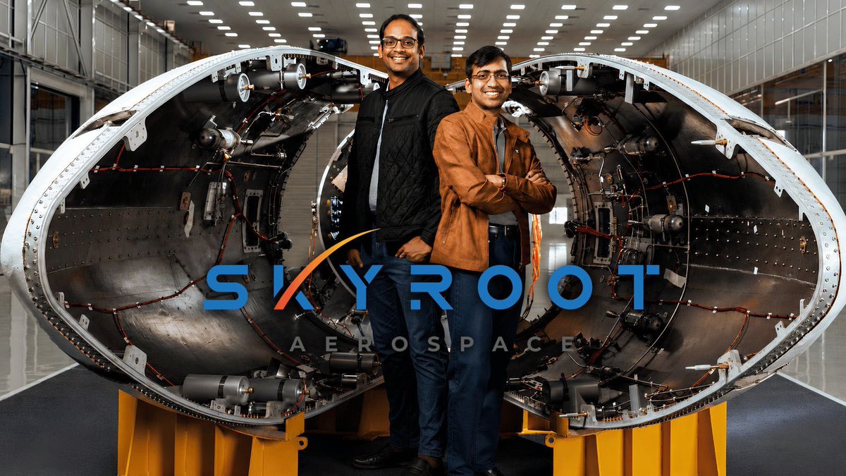 SharmaShradha's tweet photo. Tomorrow morning, a rocket built by an Indian startup will attempt to reach orbit.

At 11:30 AM, 

Skyroot Aerospace's Vikram-1 lifts off from Sriharikota, India's first private orbital launch attempt.

We've been following  @SkyrootA since their earliest days. 

Back in 2019, when they were barely a year old, we featured them in our Tech30 list of India's most promising startups. 

Two ex-ISRO scientists with a dream that seemed impossible. 

No rocket. No launch. Just belief.

Since then, we've watched them test their first engines. 

We've watched Vikram-S make history in 2022 as India's first private rocket to fly. 

We've watched them become India's first space unicorn. 

And through it all, we've watched them stay humble, hungry, and relentlessly focused on the mission.

That's why tomorrow feels personal. When you spot a dream this early and follow it this closely, their milestones start to feel like your own.

Tomorrow, they carry the dreams of a billion Indians with them.

All the very best, Team Skyroot. 

India is rooting for you. ❤️

#Skyroot #Vikram1 #IndiaInSpace #SpaceTech #IndianStartups #MakeInIndia #Sriharikota #StartupIndia #Tech30