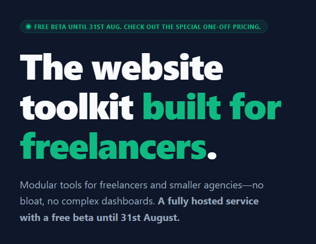 Website Toolkit - Audit, launch, migrate, monitor. tweet media