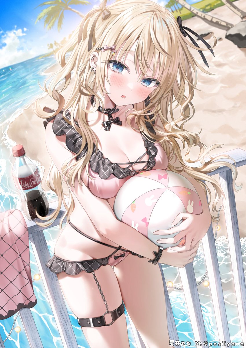 posiiyana's tweet photo. 夏は水着絵を載せていいとされている👙 https://t.co/2MvIcT2jSO