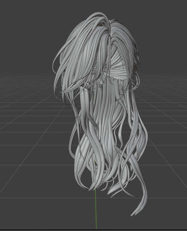Blatt_11's tweet photo. 全然途中だけど細かめの髪型
お団子の細かさがこだわりですね
#vrchatavatar #B3D #Blender https://t.co/3uYesyDD0k