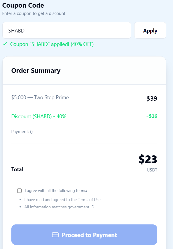 ShabdFx's tweet photo. 💰 Hot code alert — SHABD is LIVE on SharkFunded!
Use SHABD and slash your challenge fees instantly:

✅ $1,500 Sharkfunded Bolt → only $31 (30% OFF)

Massive discount + up to $200k funding + keep 80% profits.Don’t sleep on this 

#SharkFunded #Trading #PropFirm