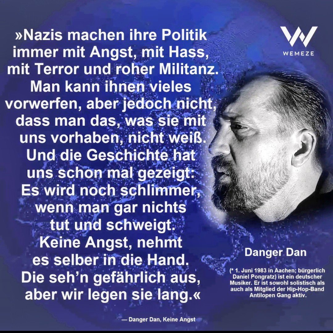 BurgerleinWatch's tweet photo. 17. JULI 2026
ZITAT DES TAGES ⬇️

#KeineAngst 👊 https://t.co/sB3GkQga4q